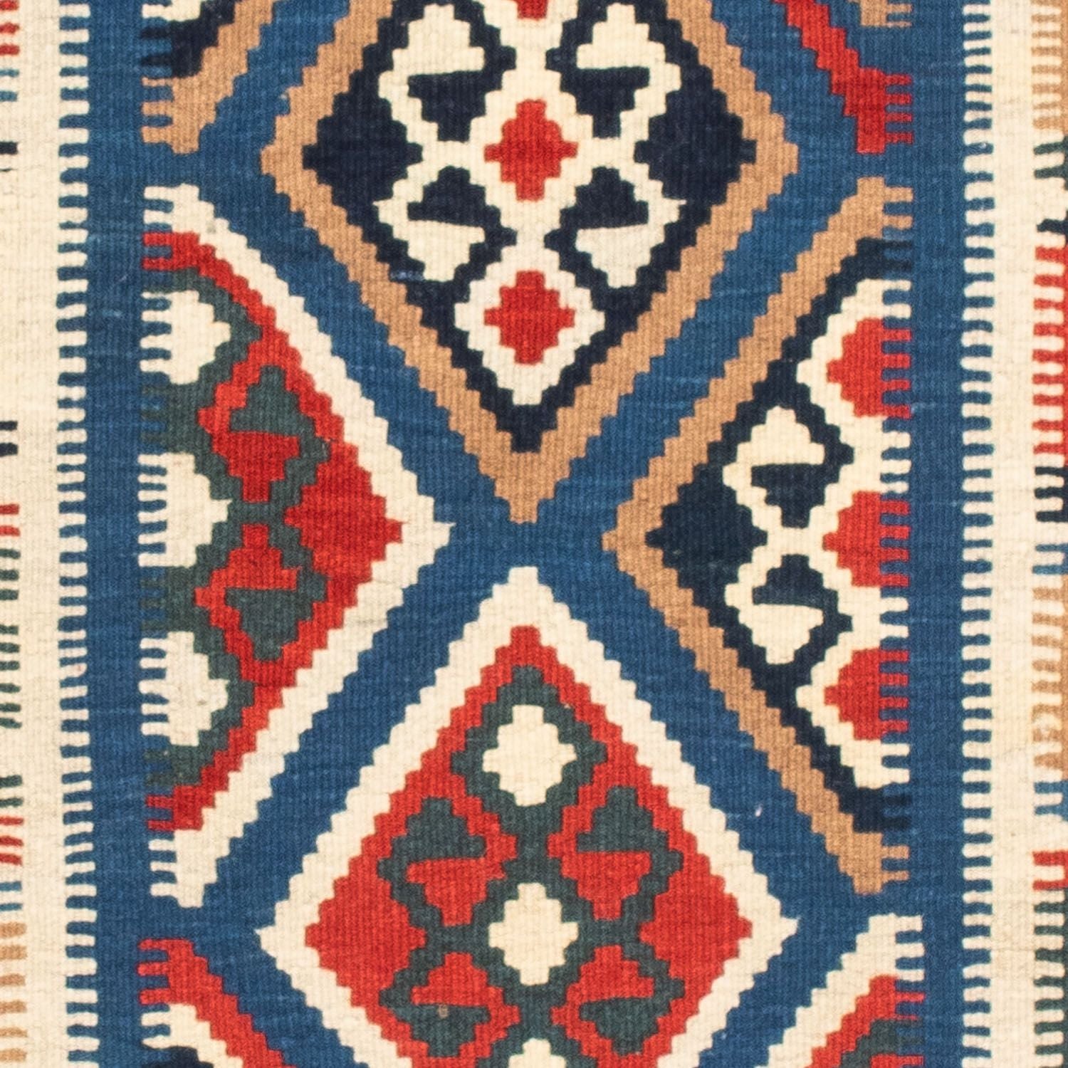 Tappeto Kelim - Orientale quadrato  - 104 x 99 cm - rosso