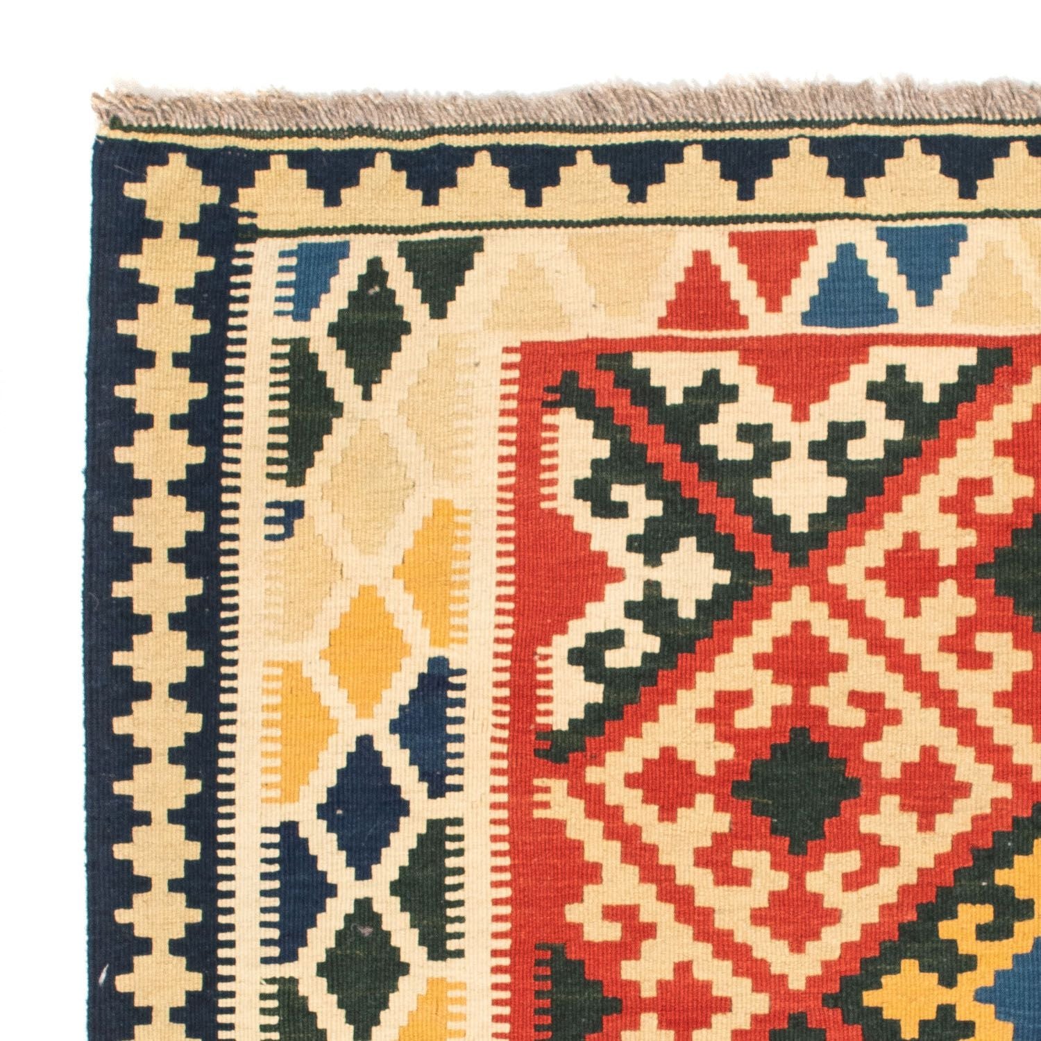 Tappeto Kelim - Orientale quadrato  - 103 x 101 cm - beige