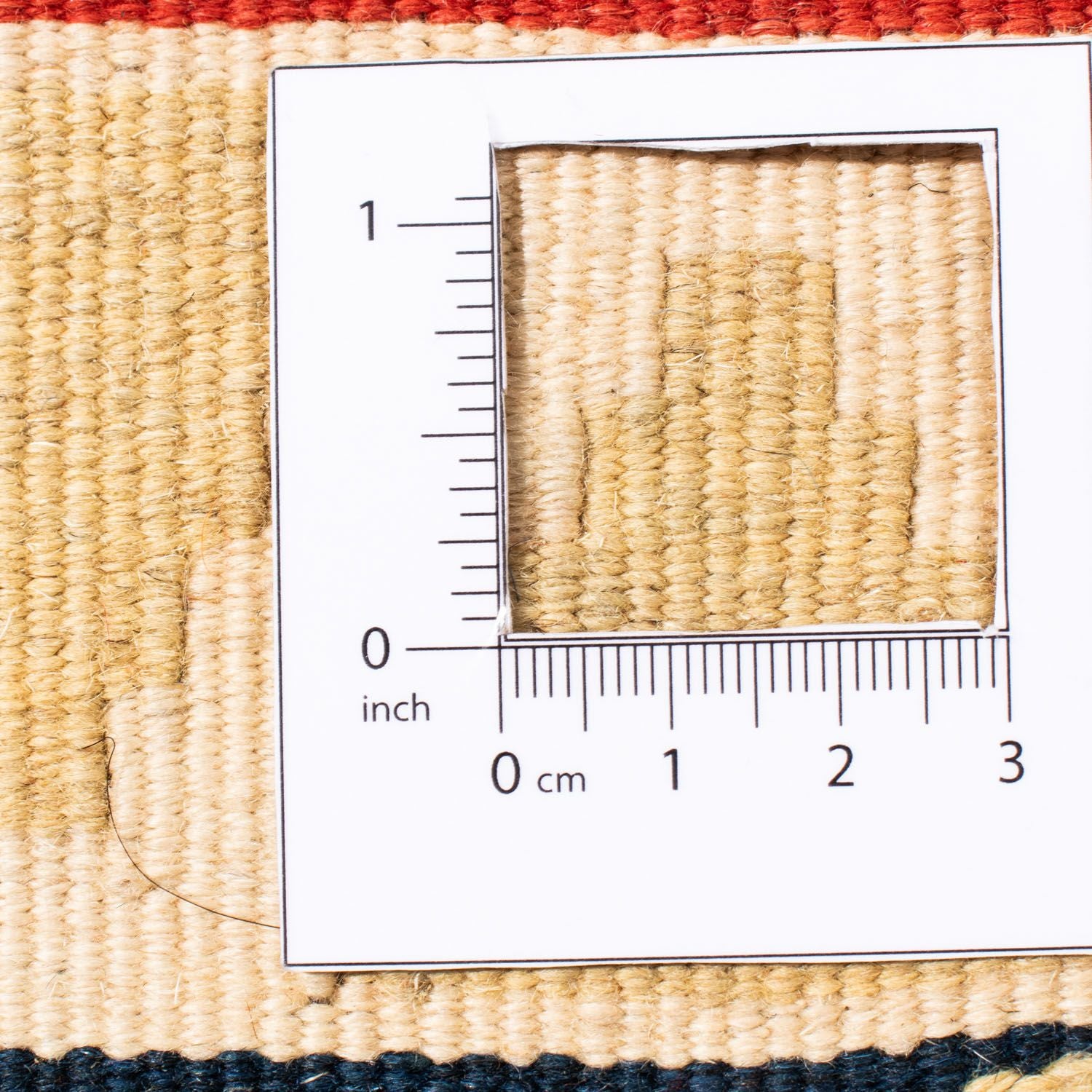 Tappeto Kelim - Orientale quadrato  - 103 x 101 cm - beige