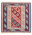 Tappeto Kelim - Orientale quadrato  - 104 x 103 cm - beige