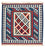 Tappeto Kelim - Orientale quadrato  - 104 x 103 cm - blu