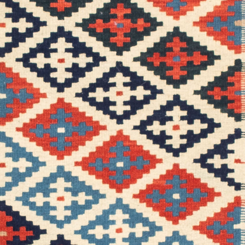Tappeto Kelim - Orientale quadrato  - 105 x 100 cm - beige