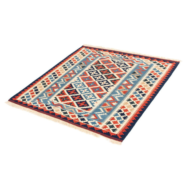 Tappeto Kelim - Orientale quadrato  - 105 x 100 cm - beige
