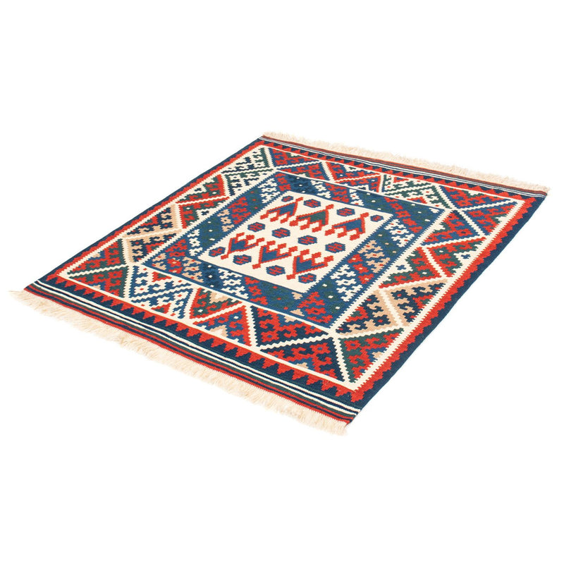 Tappeto Kelim - Orientale quadrato  - 101 x 101 cm - beige