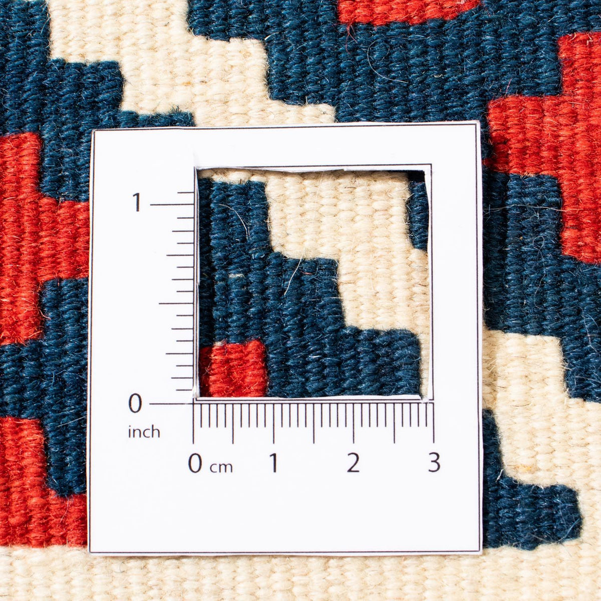 Tappeto Kelim - Orientale quadrato  - 101 x 101 cm - beige