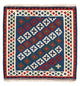 Kilim Fars Tappeto 100x100cm