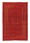 Tappeto Gabbeh - Persero - 167 x 111 cm - rosso