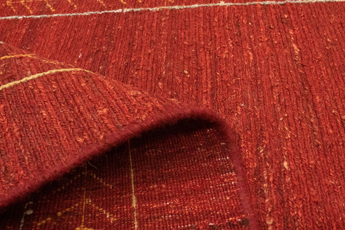 Tappeto Gabbeh - Persero - 167 x 111 cm - rosso