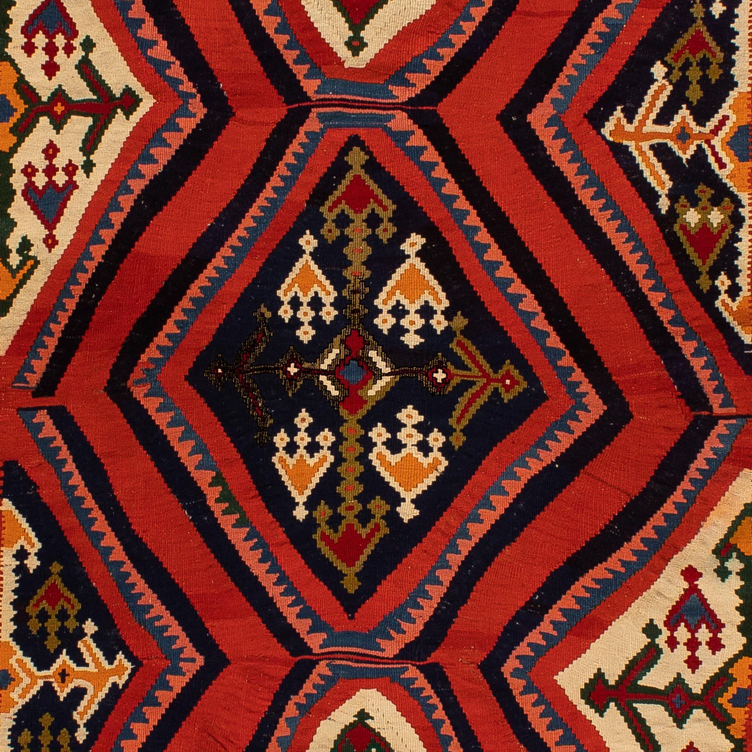 Tappeto Kelim - Orientale - 290 x 173 cm - rosso scuro