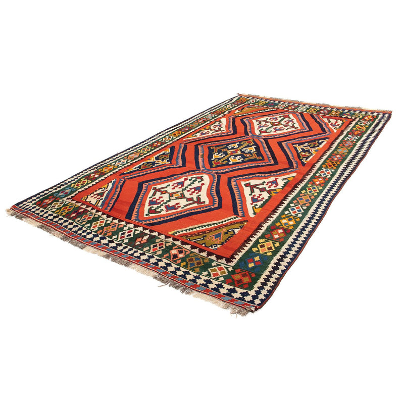 Tappeto Kelim - Orientale - 290 x 173 cm - rosso scuro