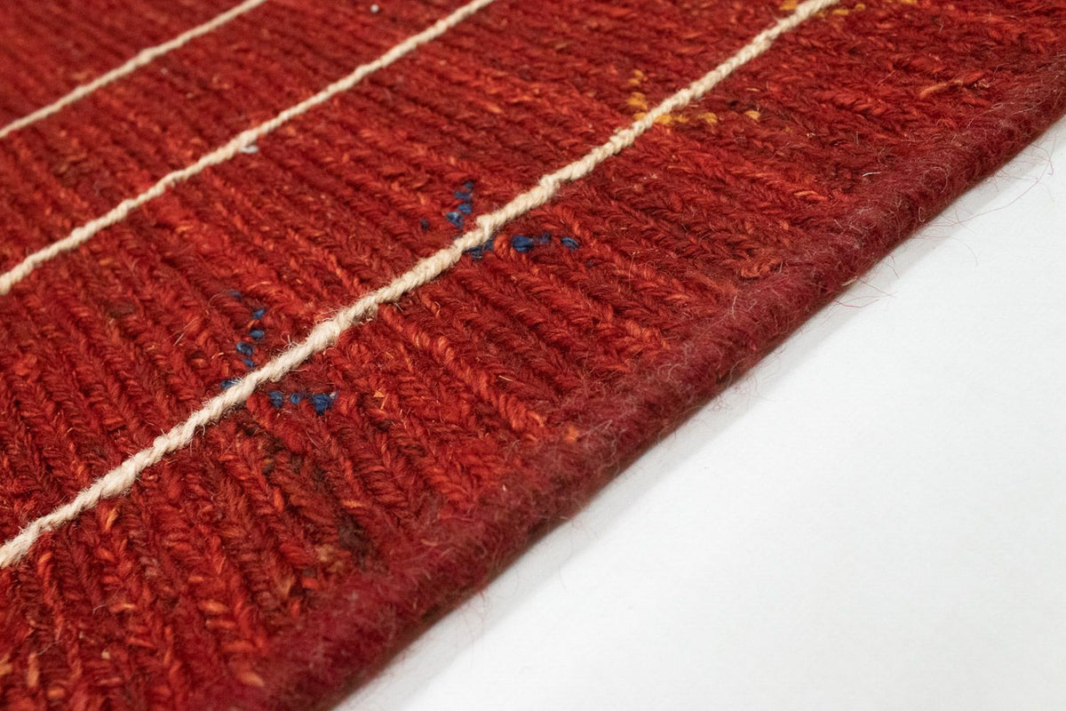 Tappeto Gabbeh - Persero - 173 x 114 cm - rosso