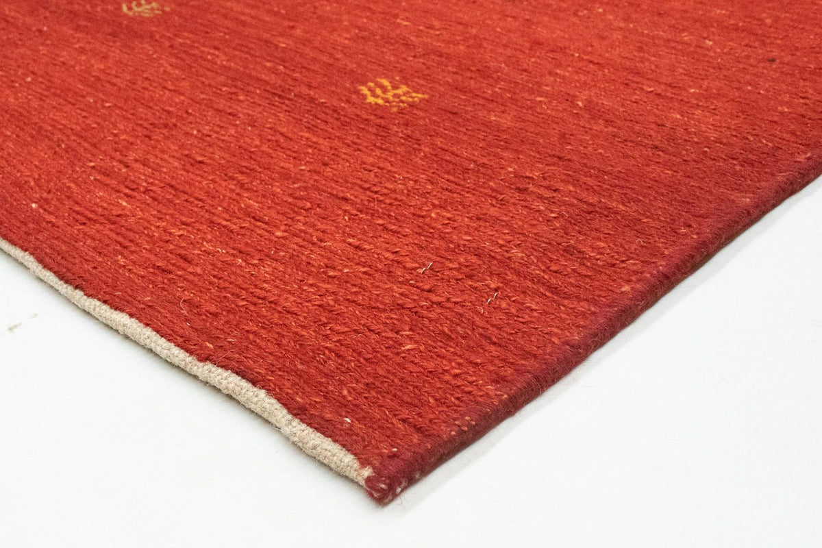 Tappeto Gabbeh - Persero - 186 x 120 cm - rosso