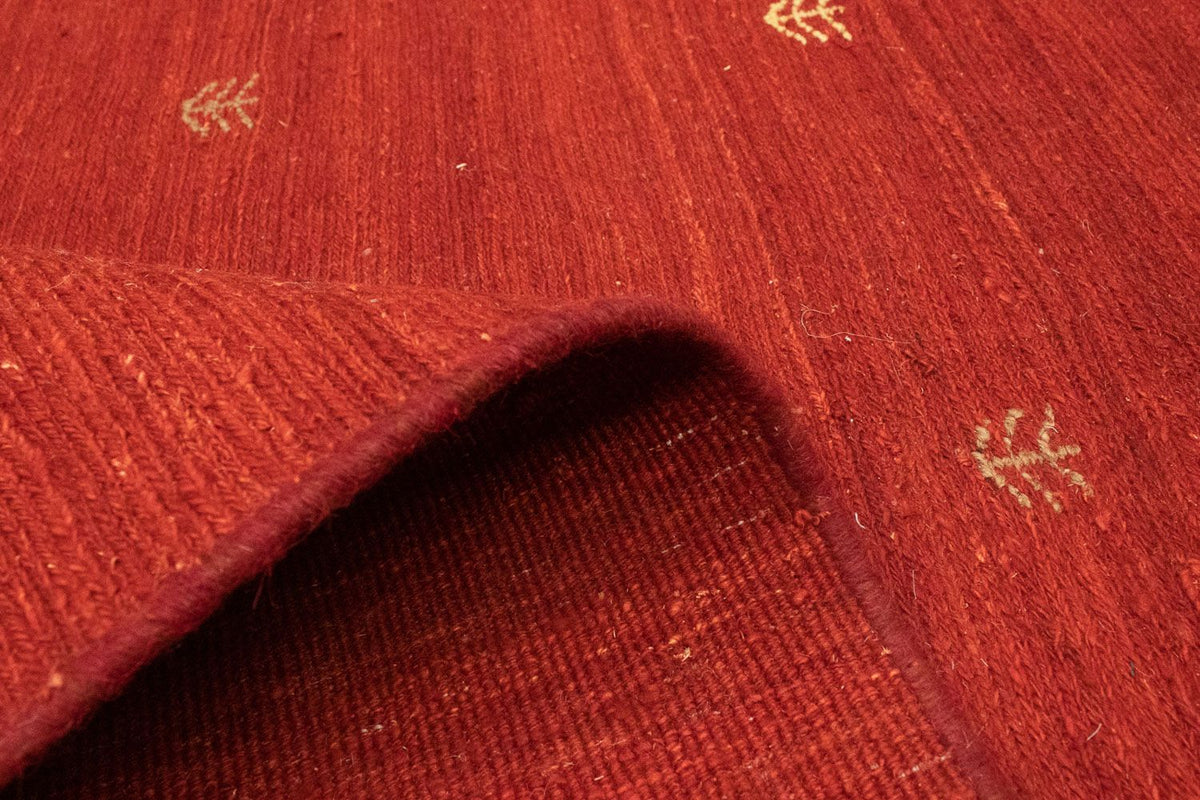 Tappeto Gabbeh - Persero - 186 x 120 cm - rosso