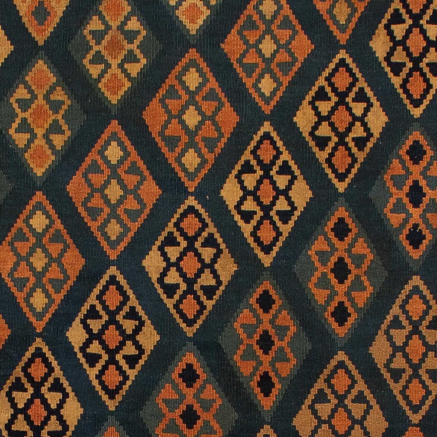 Tappeto Kelim - Orientale - 195 x 157 cm - blu scuro
