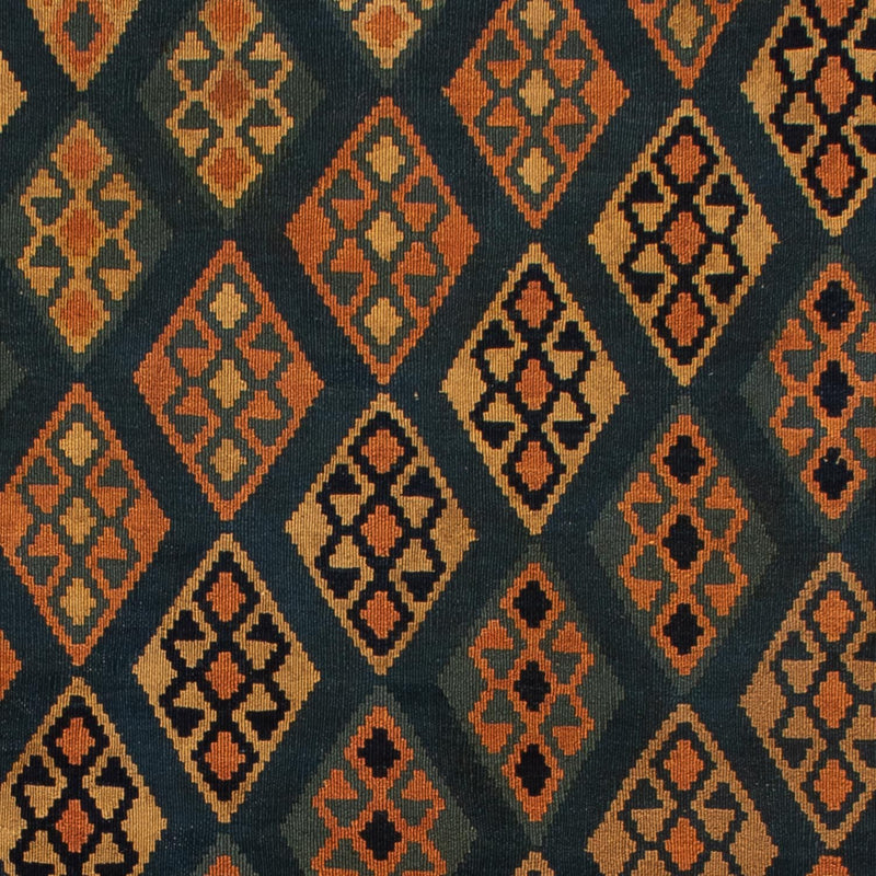 Tappeto Kelim - Orientale - 195 x 157 cm - blu scuro