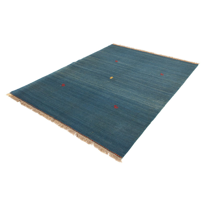Tappeto Kelim - Orientale - 203 x 146 cm - blu scuro