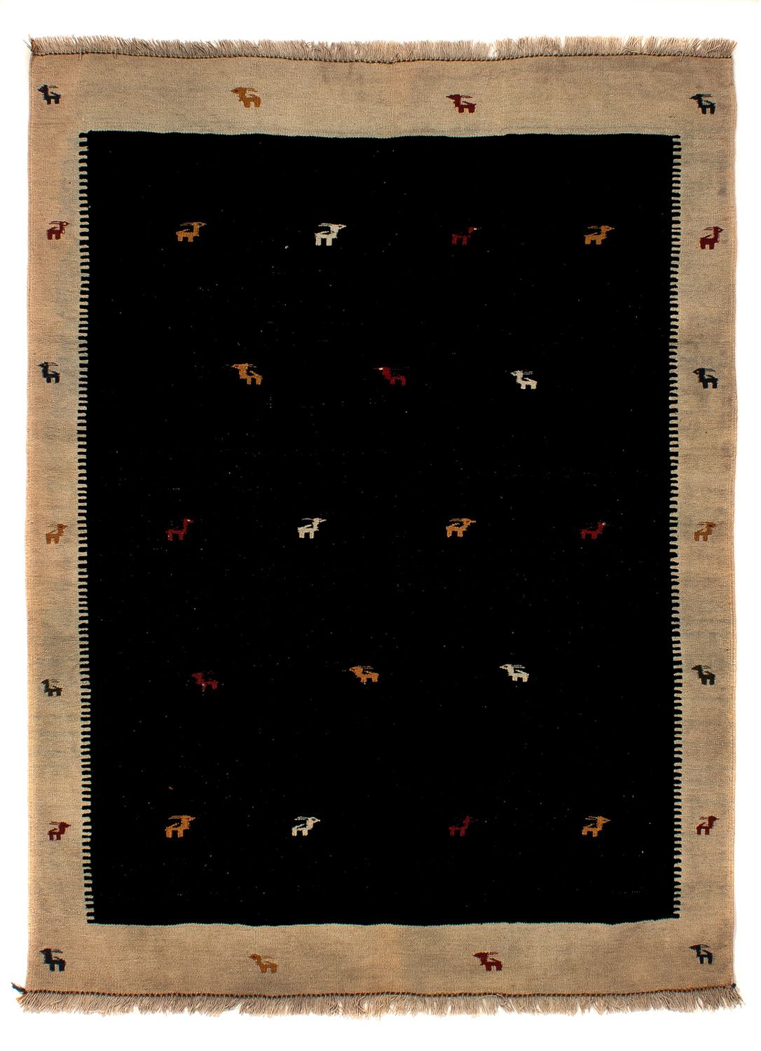 Tappeto Kelim - Orientale - 200 x 152 cm - blu scuro