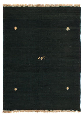 Tappeto Kelim - Orientale - 200 x 150 cm - blu scuro