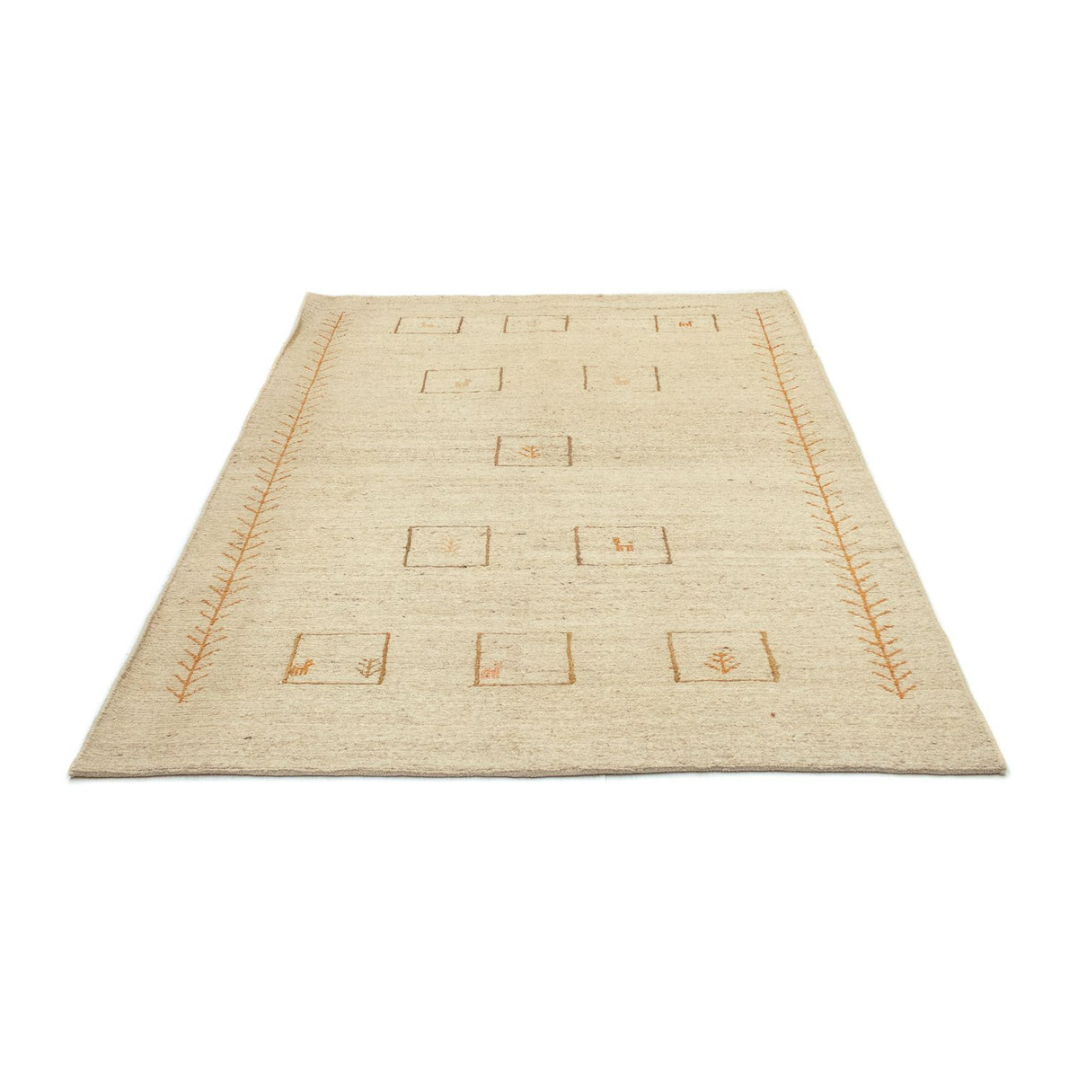 Tappeto Gabbeh - Persero - 188 x 139 cm - beige