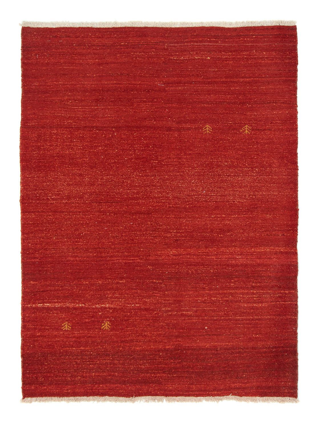 Tappeto Gabbeh - Persero - 168 x 123 cm - rosso