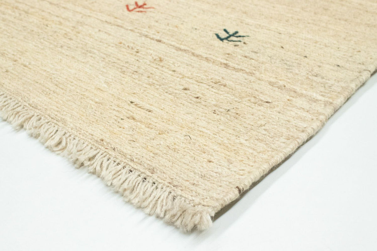 Tappeto Gabbeh - Persero - 138 x 75 cm - beige