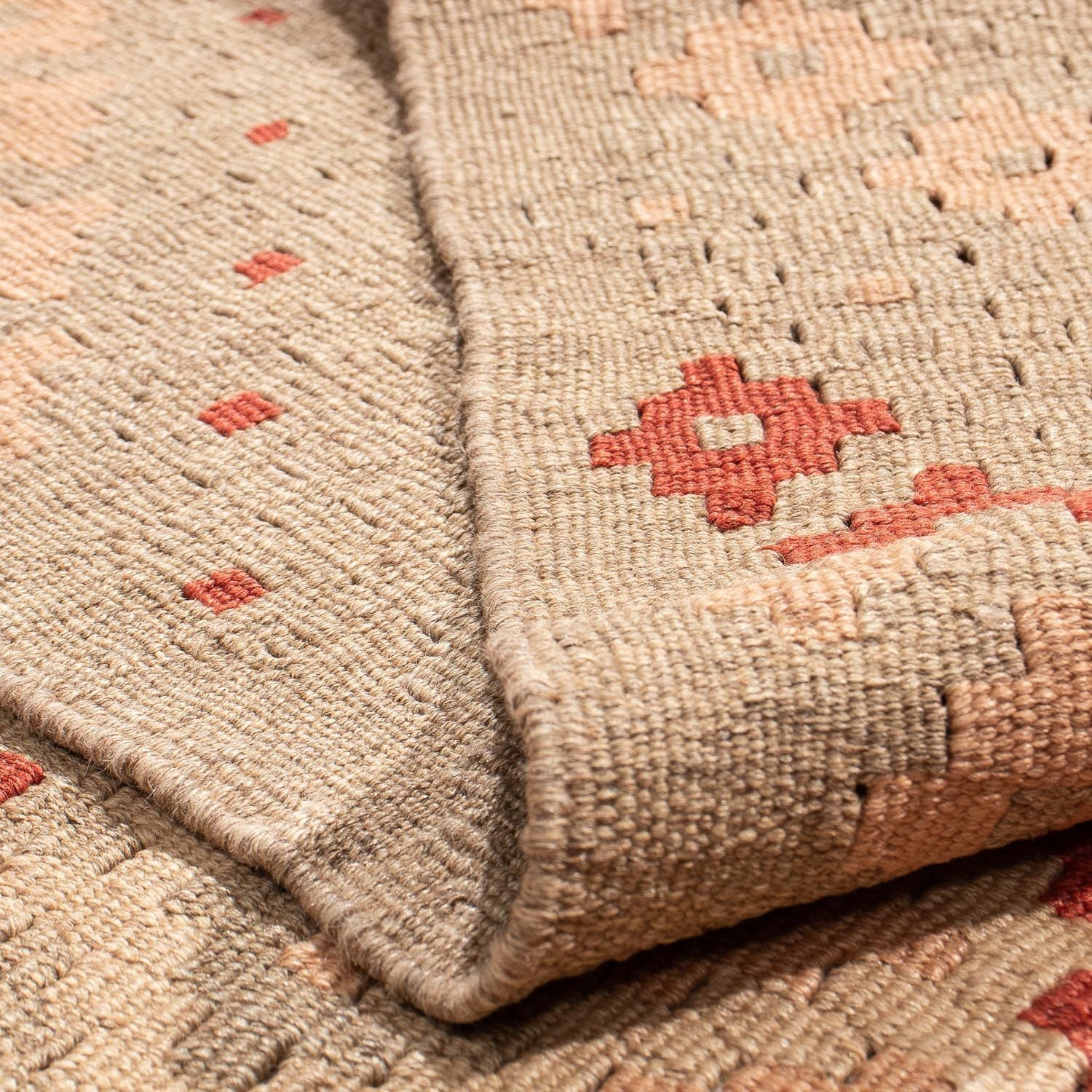 Tappeto Kelim - Orientale - 215 x 155 cm - marrone chiaro