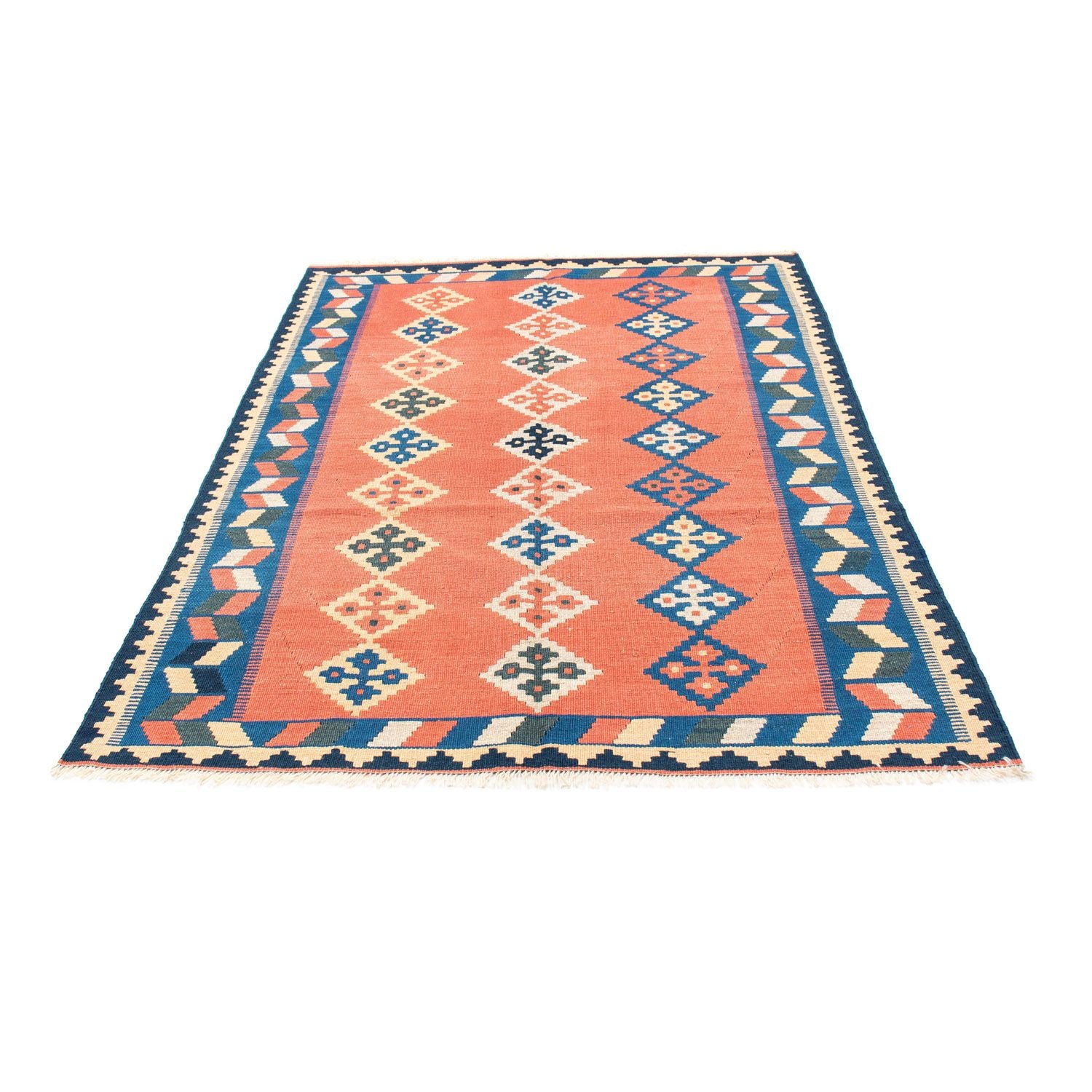 Tappeto Kelim - Orientale - 193 x 135 cm - arancione