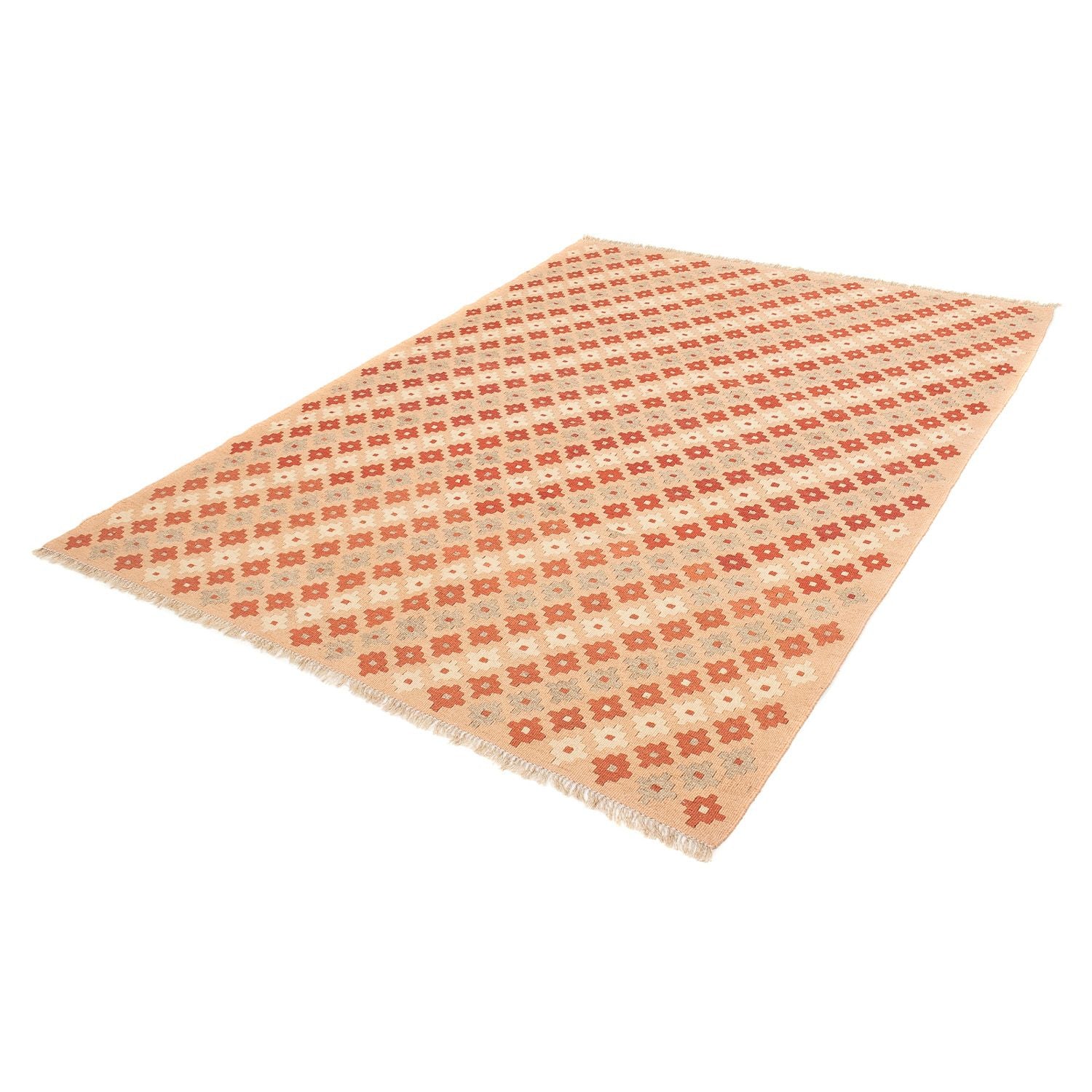 Tappeto Kelim - Orientale - 214 x 158 cm - marrone chiaro