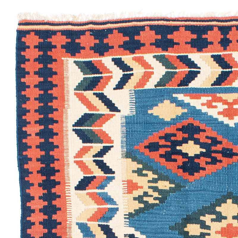 Tappeto Kelim - Orientale - 194 x 133 cm - blu