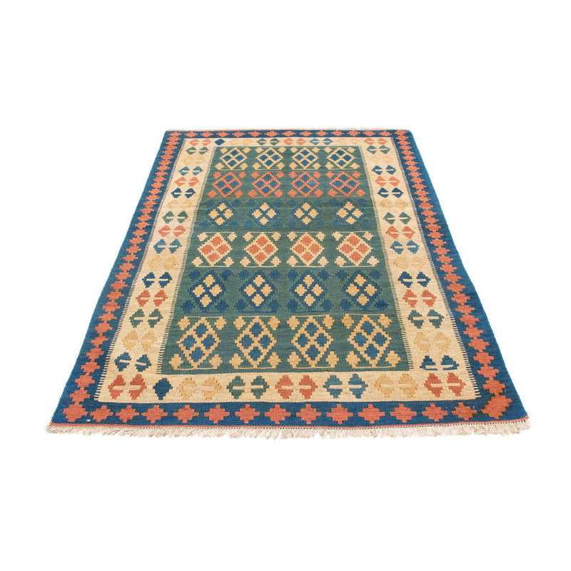 Tappeto Kelim - Orientale - 198 x 121 cm - blu