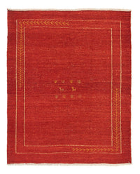 Tappeto Gabbeh - Persero - 191 x 152 cm - rosso