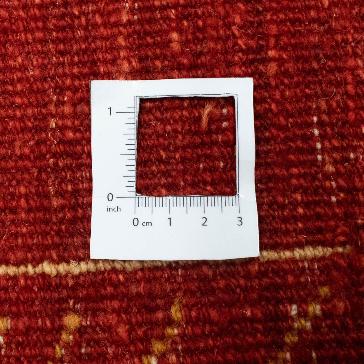 Tappeto Gabbeh - Persero - 191 x 152 cm - rosso