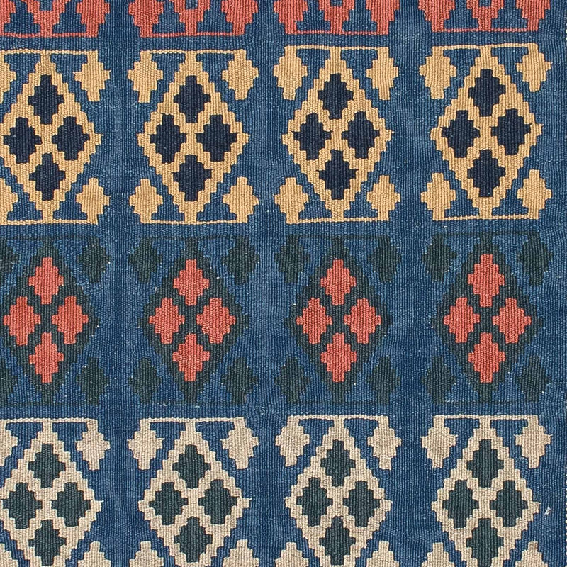 Tappeto Kelim - Orientale - 180 x 114 cm - blu
