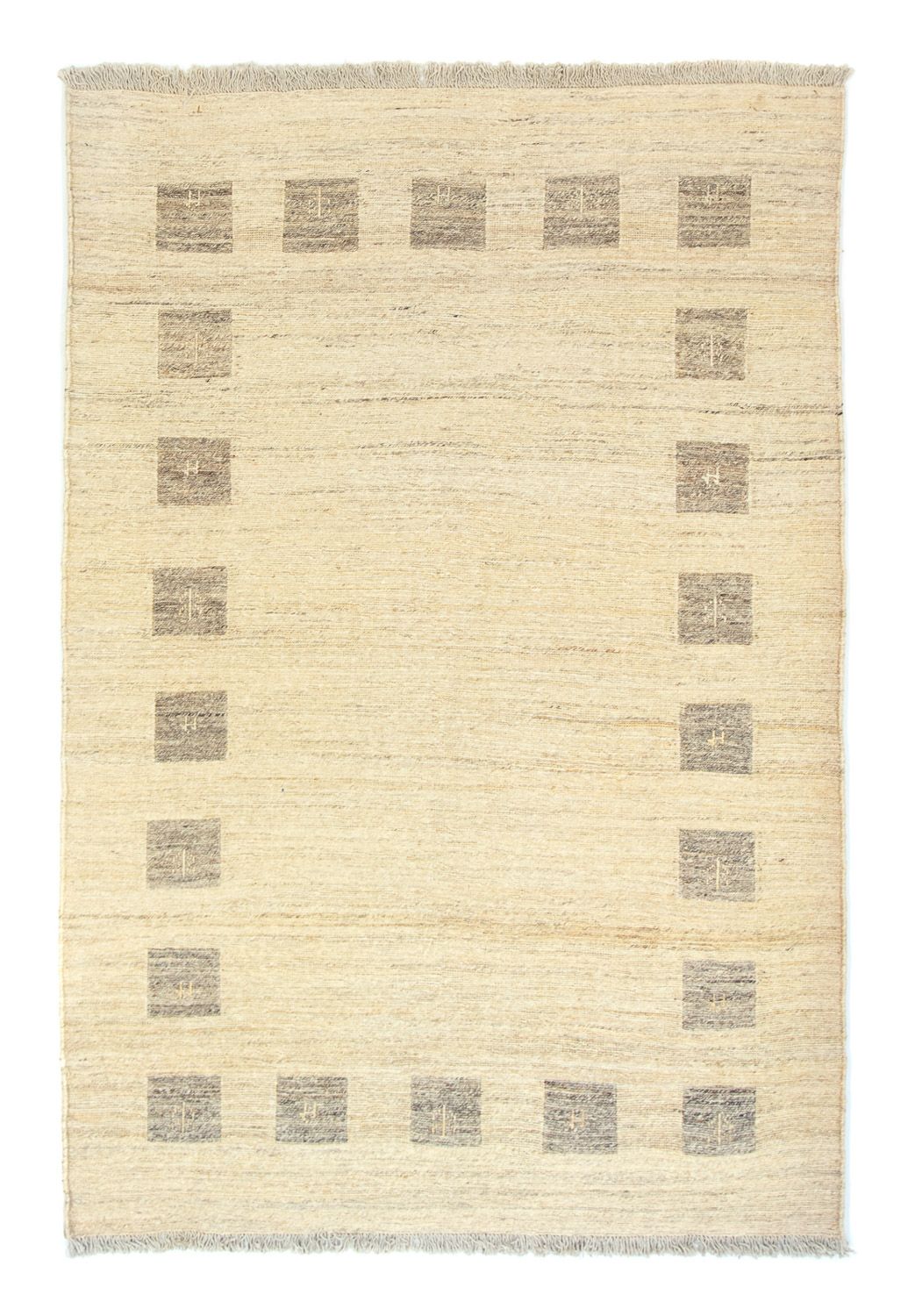 Tappeto Gabbeh - Persero - 183 x 121 cm - beige