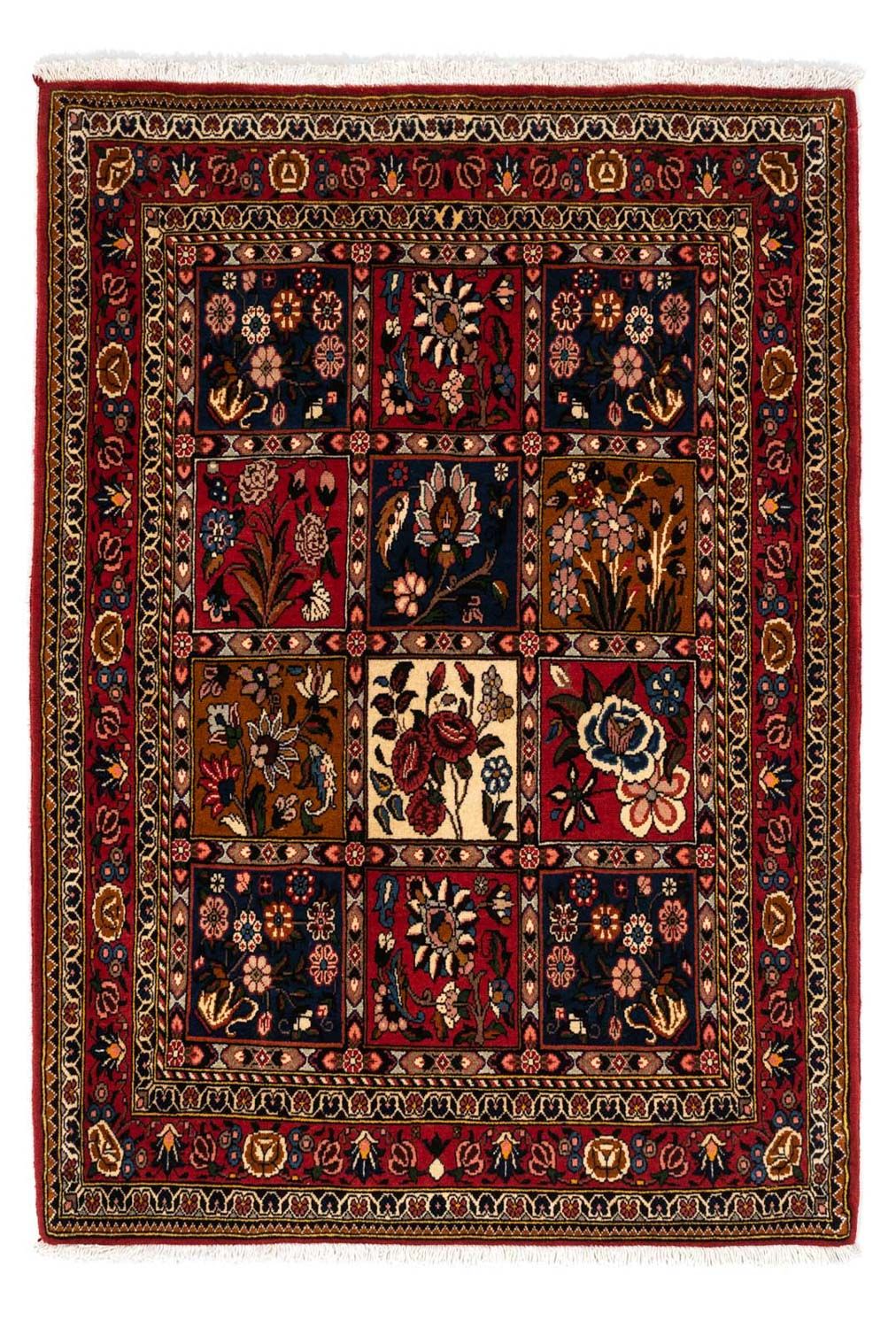 Tappeto Persero - Nomade - 158 x 112 cm - rosso scuro