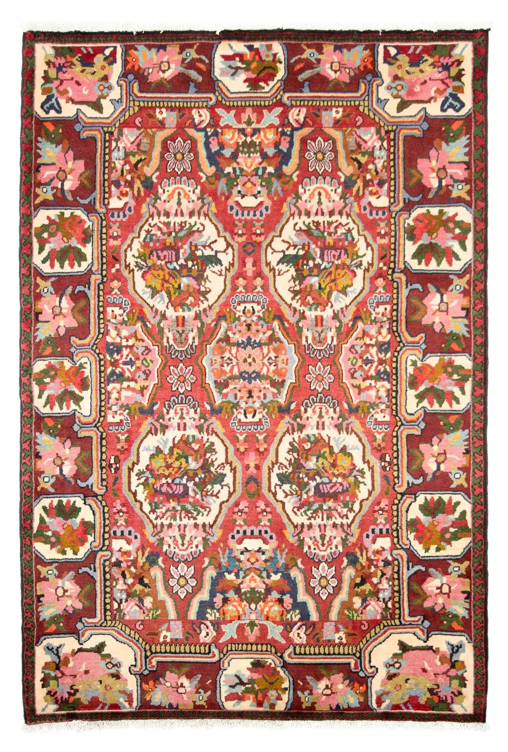 Tappeto Persero - Nomade - 197 x 136 cm - rosso scuro