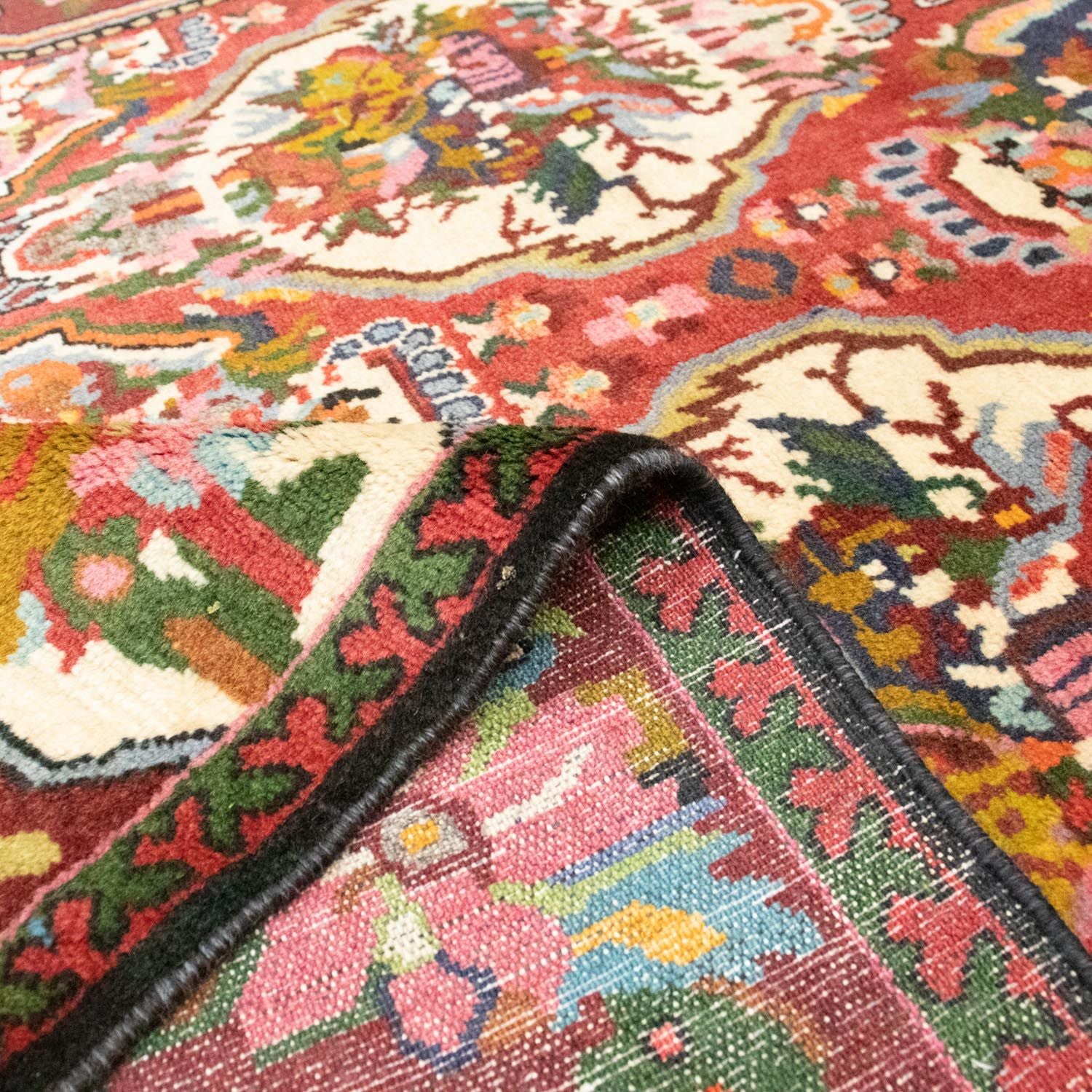 Tappeto Persero - Nomade - 197 x 136 cm - rosso scuro
