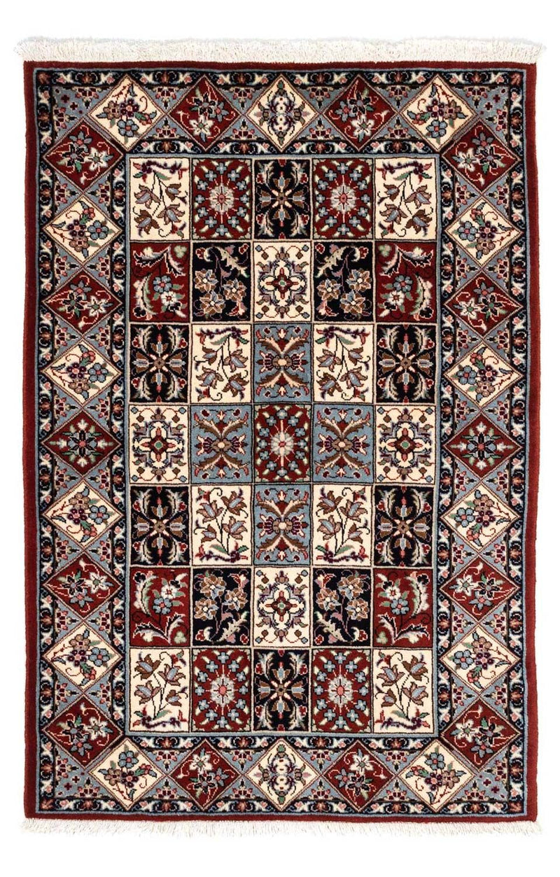 Tappeto Persero - Keshan - 154 x 97 cm - rosso scuro