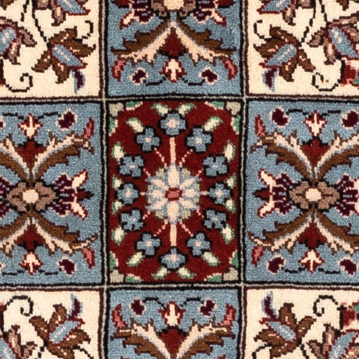 Tappeto Persero - Keshan - 154 x 97 cm - rosso scuro