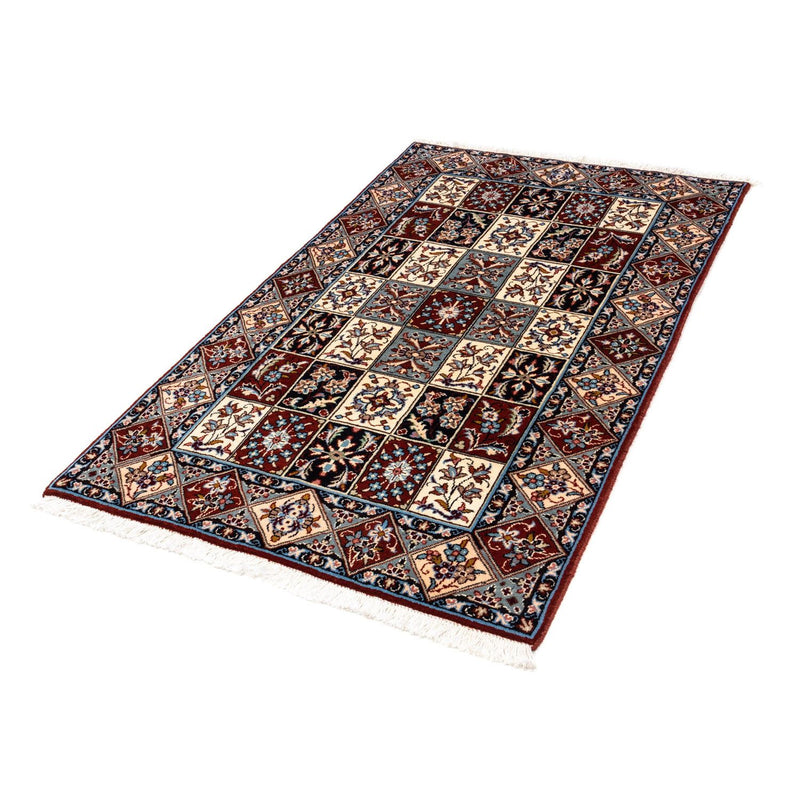 Tappeto Persero - Keshan - 157 x 95 cm - rosso scuro