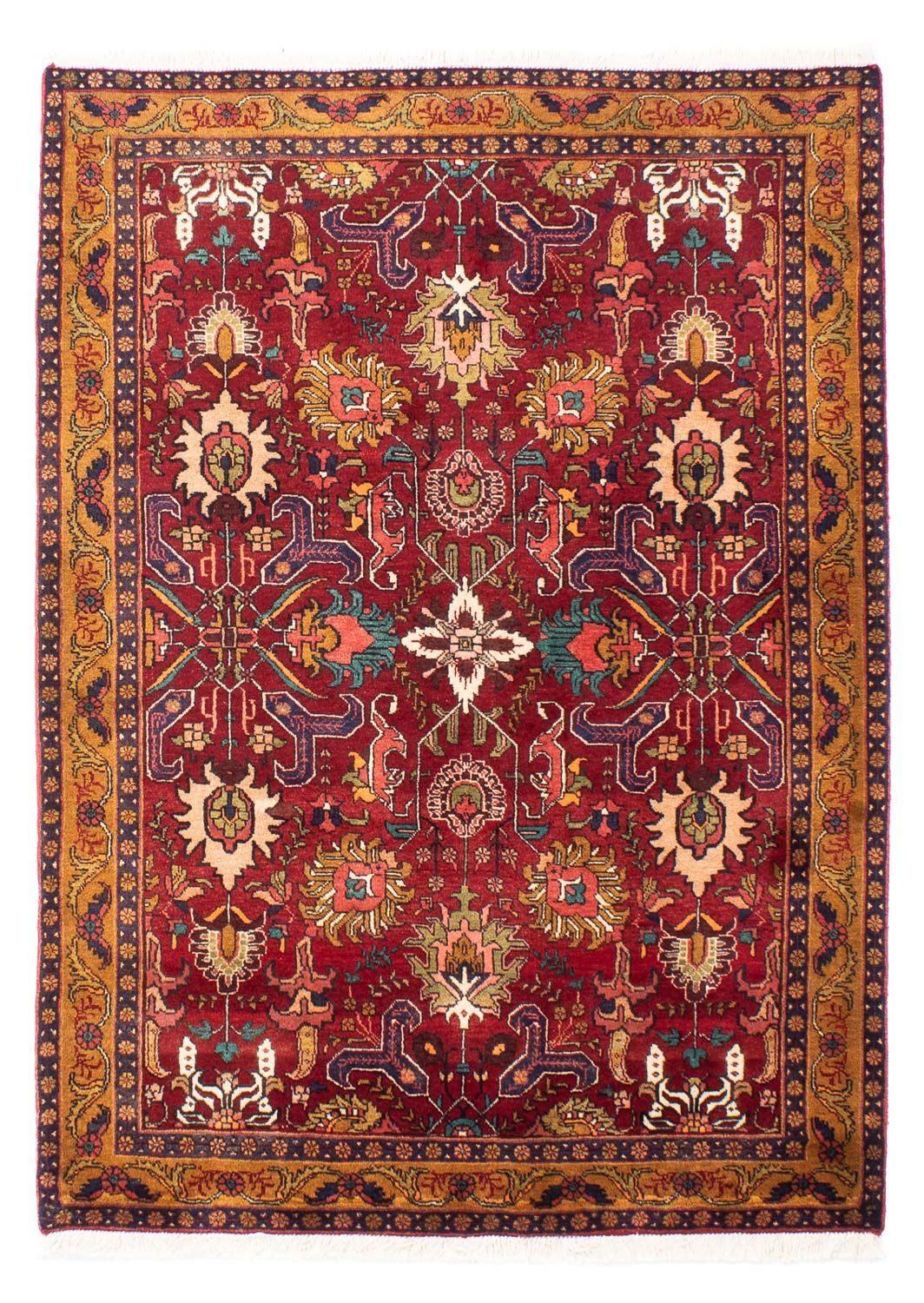Tappeto Persero - Nomade - 191 x 138 cm - rosso scuro