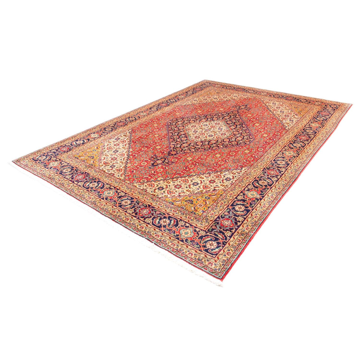 Tappeto Persero - Tabriz - 297 x 208 cm - rosso