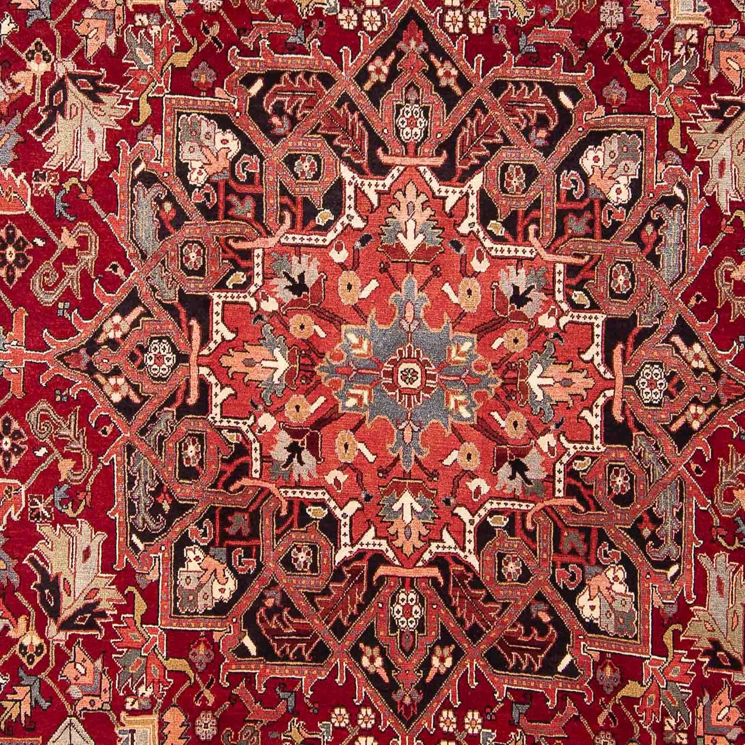 Tappeto Persero - Nomade - 334 x 265 cm - rosso scuro