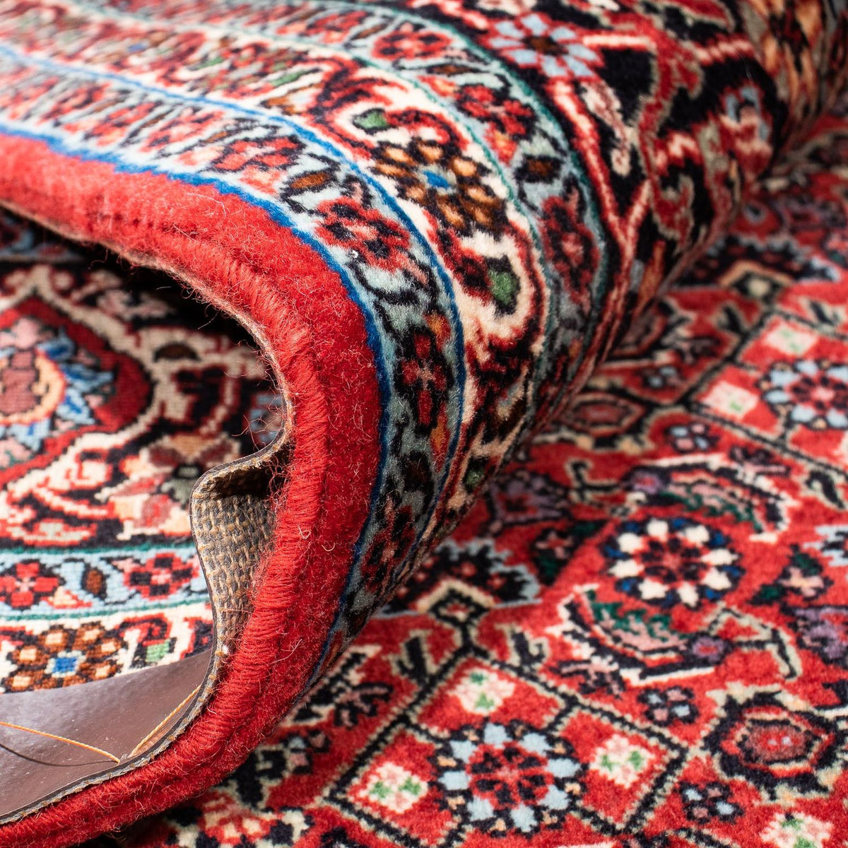 Tappeto Persero - Bidjar - 237 x 173 cm - rosso scuro