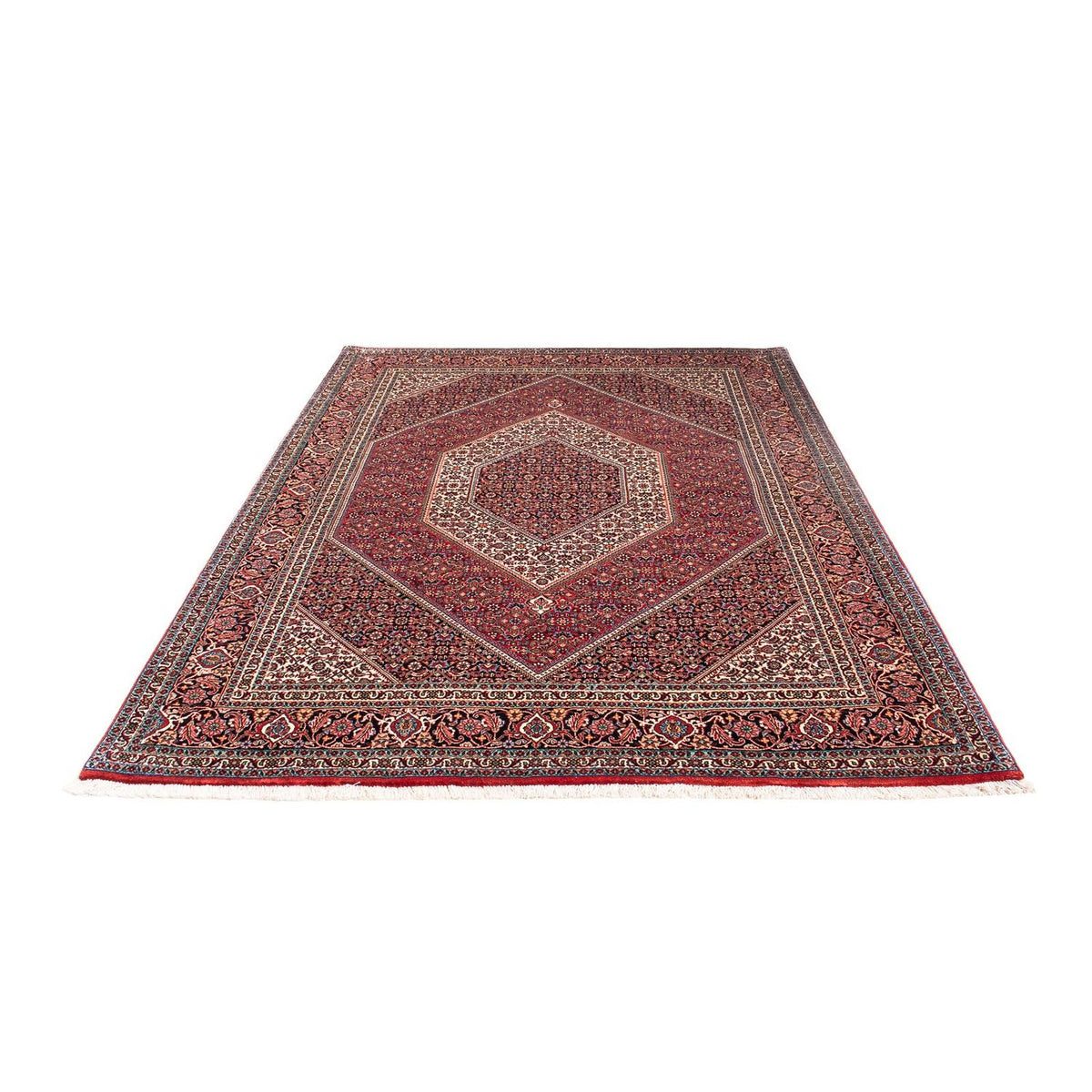 Tappeto Persero - Bidjar - 237 x 173 cm - rosso scuro