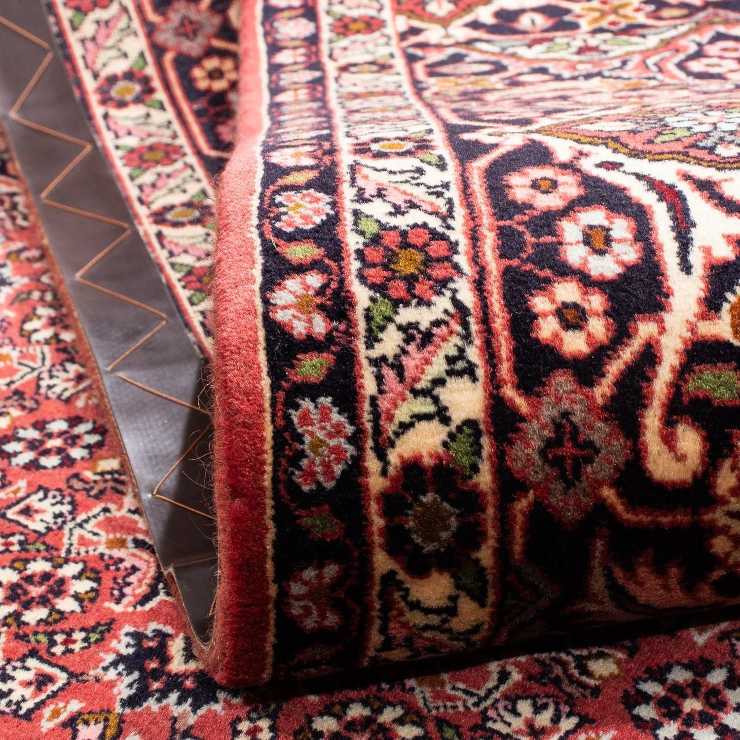 Tappeto Persero - Bidjar - 290 x 195 cm - rosso scuro
