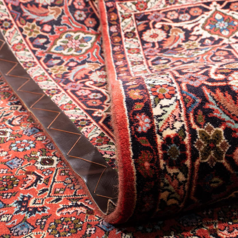Tappeto Persero - Bidjar - 284 x 200 cm - rosso scuro