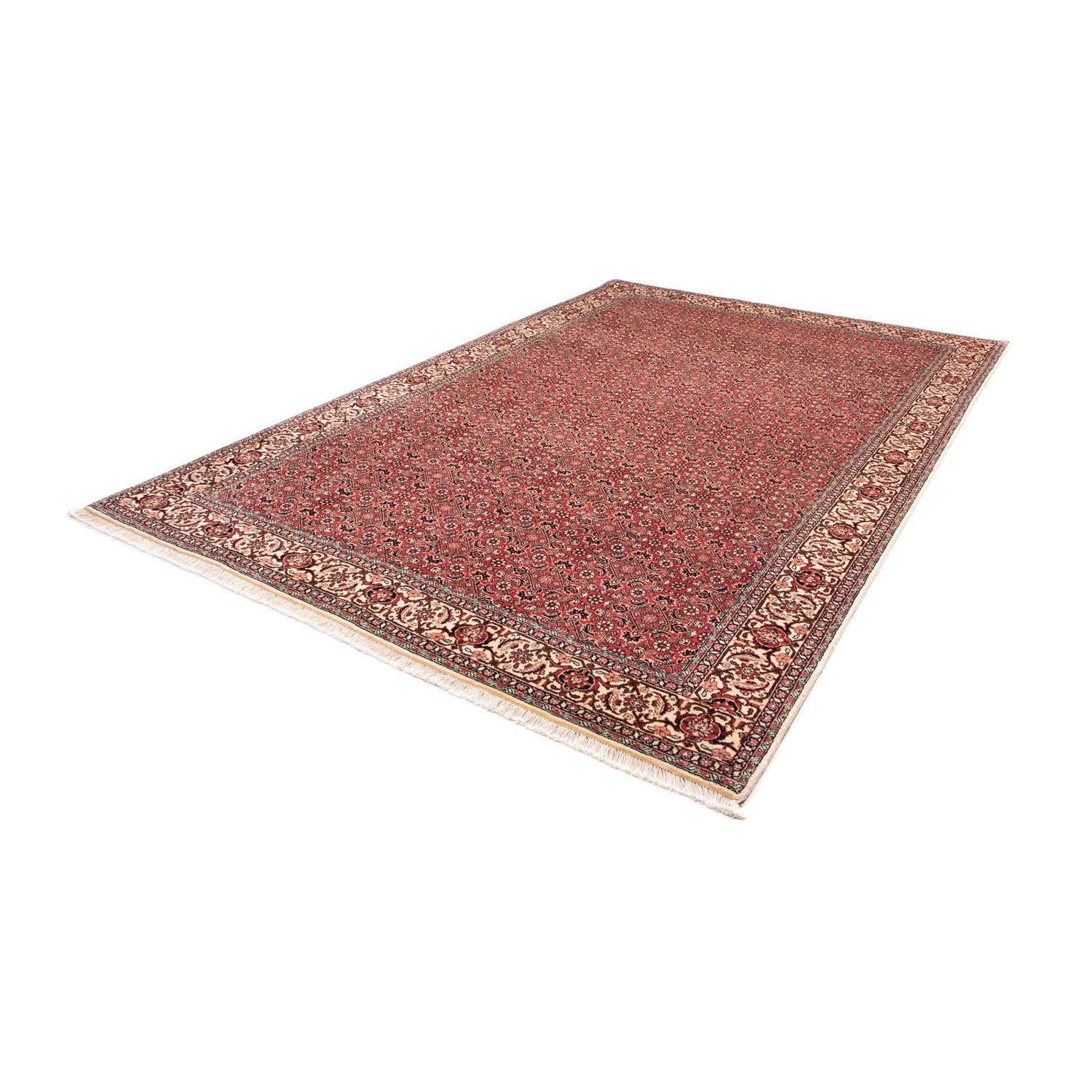 Tappeto Persero - Bidjar - 305 x 198 cm - rosso scuro