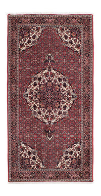Tappeto corsia Tappeto Persero - Bidjar - 194 x 100 cm - rosso scuro