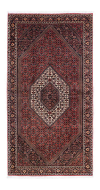 Tappeto corsia Tappeto Persero - Bidjar - 205 x 102 cm - rosso scuro